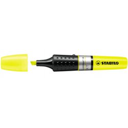 MARCADOR FLUORESCENTE LUMINATOR TRAZO 2 /5MM  AMARILLO STABILO 71 /24