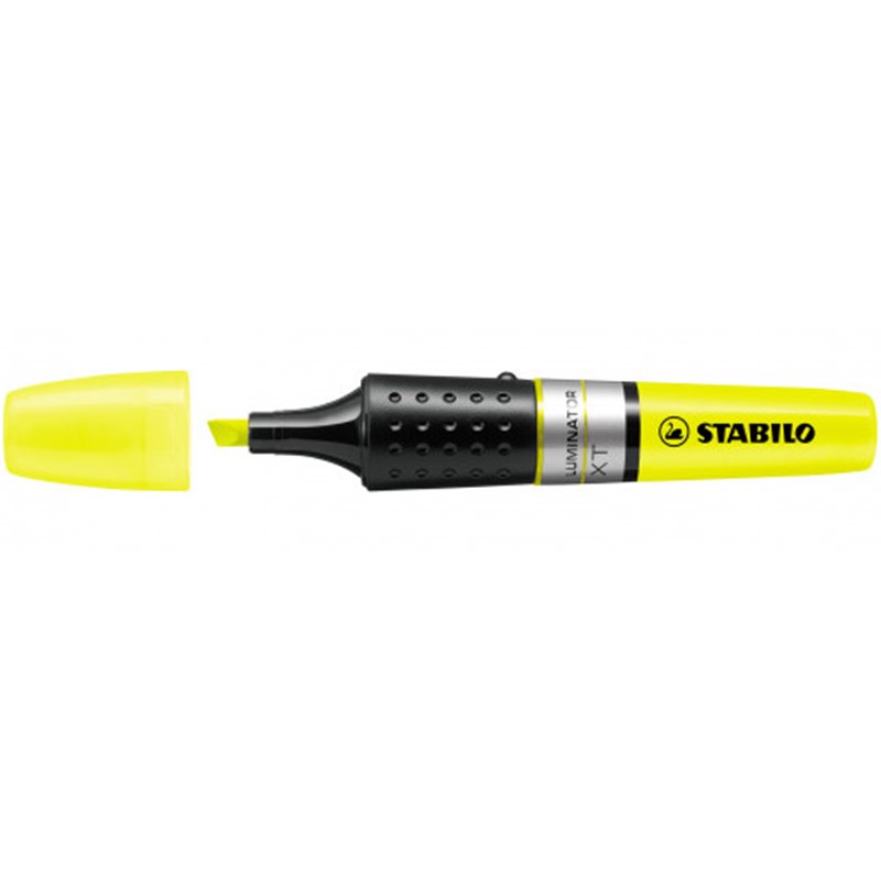 MARCADOR FLUORESCENTE LUMINATOR TRAZO 2 /5MM  AMARILLO STABILO 71 /24