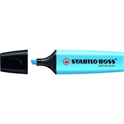 MARCADOR FLUORESCENTE BOSS ORIGINAL TRAZO 2/5MM. AZUL STABILO 70/31