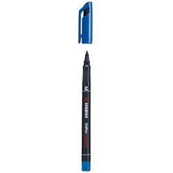 MARCADOR PERMANENTE PUNTA MEDIA OHPEN UNIVERSAL 1MM. AZUL STABILO 843/41