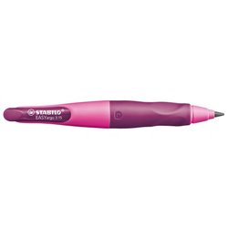 PORTAMINAS EASYERGO MINAS EXTRA GRUESAS 3,15MM. PARA ZURDOS ROSA STABILO B-46864-3