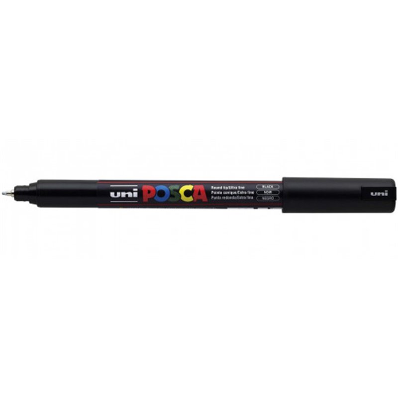 MARCADOR POSCA PC-1MR 0,7MM NEGRO UNI-BALL 289827000