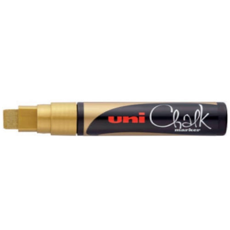 MARCADOR CHALK PWE-17K PIZARRA VERDE 15MM. ORO UNI-BALL 222125000