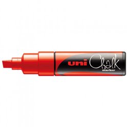 MARCADOR CHALK PWE-8K PIZARRA VERDE 8MM. ROJO UNI-BALL 140145000