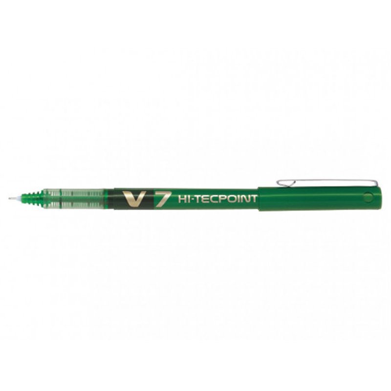 BOLIGRAFO ROLLER TINTA LIQUIDA V7 VERDE PILOT BX-V7-G