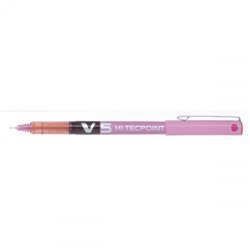 BOLIGRAFO ROLLER TINTA LIQUIDA V5 ROSA PILOT BX-V5-P