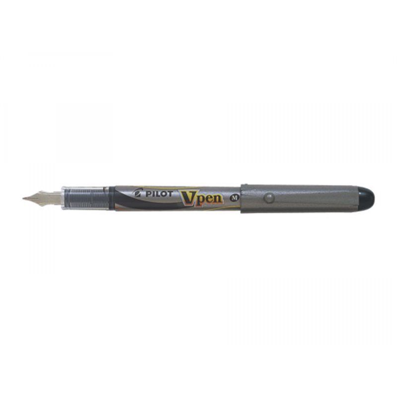 PLUMA DESECHABLE VPEN SILVER NEGRO PILOT SVP-4M-B