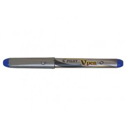 PLUMA DESECHABLE VPEN SILVER AZUL PILOT SVP-4M-L