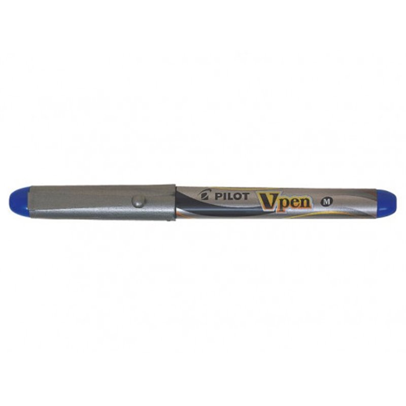 PLUMA DESECHABLE VPEN SILVER AZUL PILOT SVP-4M-L