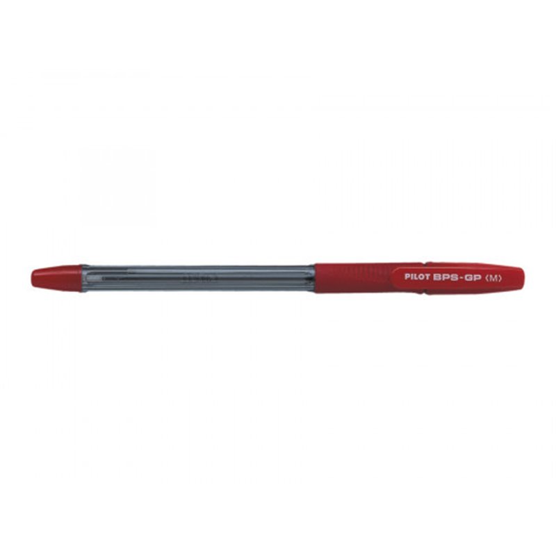 BOLIGRAFO TINTA ACEITE ROJO PILOT BPS-GP-M-R