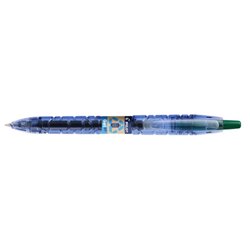 BOLIGRAFO B2P RETRACTIL VERDE PILOT BL-B2P-7-G-BG