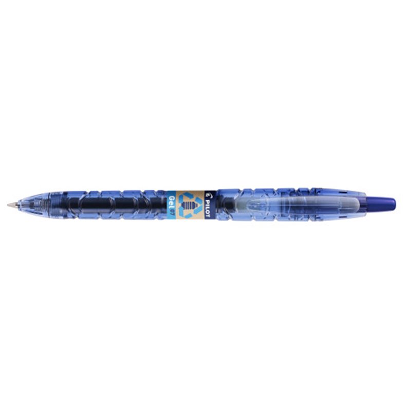 BOLIGRAFO B2P RETRACTIL AZUL PILOT BL-B2P-BG-L