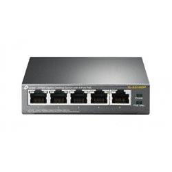 TP-LINK TL-SG1005P No administrado Gigabit Ethernet (10/100/1000) Energía sobre Ethernet (PoE) Negro