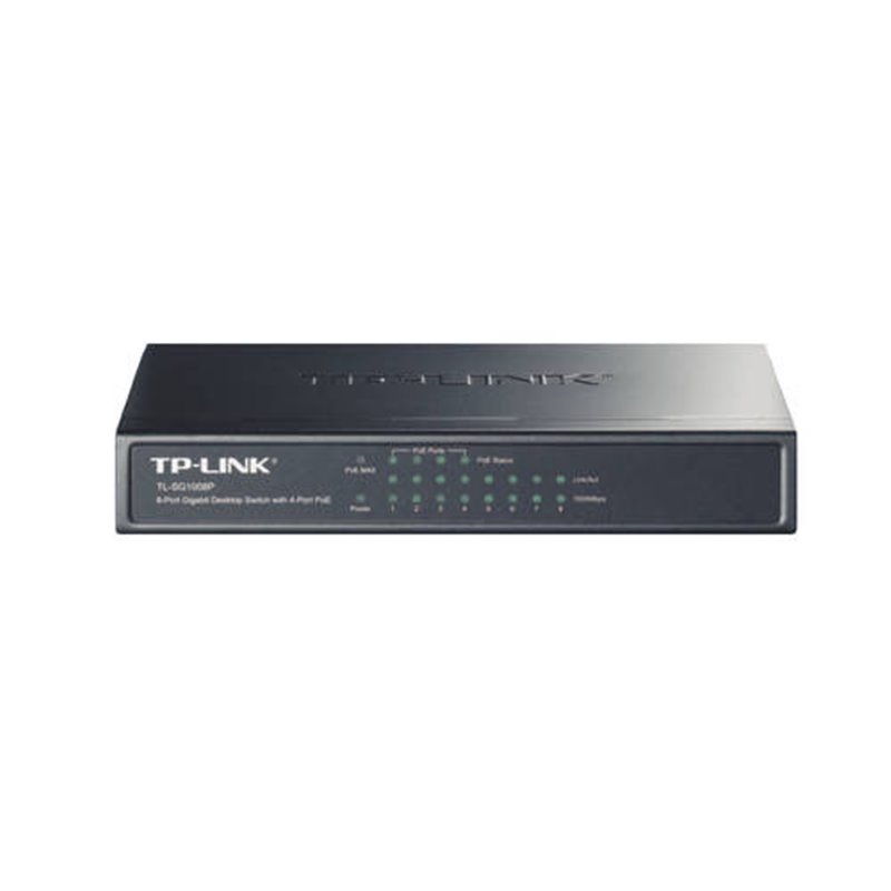 SWITCH TL-SG1008P GIGABIT GRIS TP-LINK