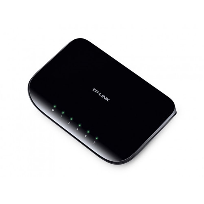 TP-LINK TL-SG1005D switch No administrado Gigabit Ethernet (10/100/1000) Negro