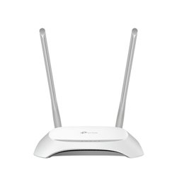 TP-LINK TL-WR850N router inalámbrico Banda única (2,4 GHz) Ethernet rápido Gris, Blanco