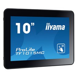 MONITOR IIYAMA OPENFRAME 10,1" TACTIL (TF1015MC-B2) 1280X800/ 450CD/ 1300:1/ VGA/ HDMI/ DP /USB/ 5MS/ VESA 100 /NEGRO(SIN MARCO)