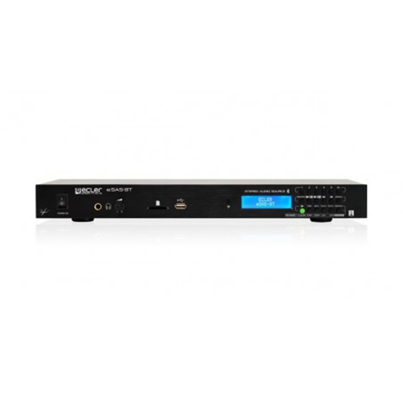 ECLER REPRODUCTOR DE AUDIO STEREO AUDIO SOURCE W/BT (CESASBT