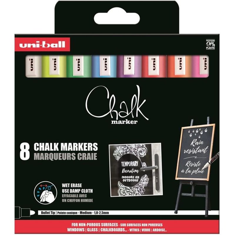 EST/8 ROTULADORES CHALK