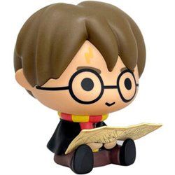 FIGURA HUCHA HARRY CHIBI HARRY POTTER 16CM