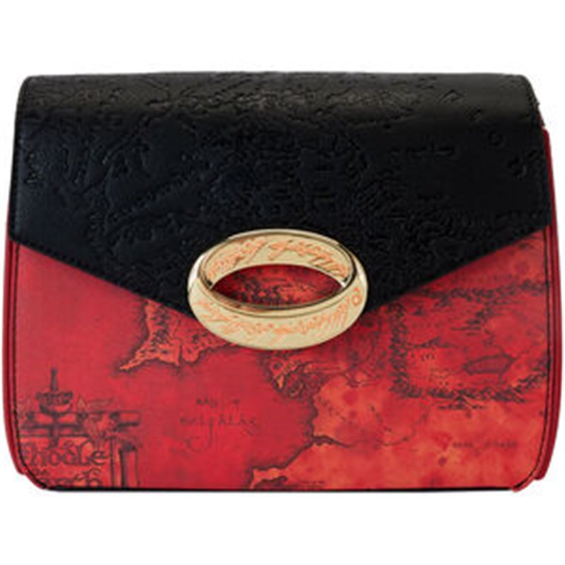 BOLSO BANDOLERA THE ONE RING EL SEÑOR DE LOS ANILLOS LOUNGEFLY