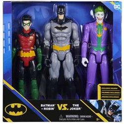 BAT PACK 3 FIGURAS DE 30 CM