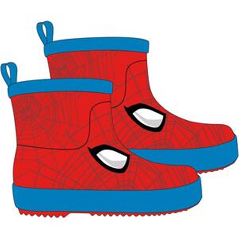 BOTAS LLUVIA GOMA SPIDERMAN