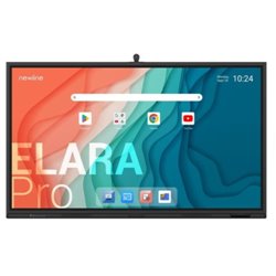 NEWLINE MONITOR INTERNATIVO ELARA PRO (TT-8623QCA+) 86", ANDROID 13, GOOGLE EDLA, CAMARA 4K, 8 MIC, MULTI USUARIO, 2X20W+SUB15W,