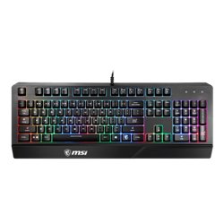 MSI VIGOR GK20 teclado USB QWERTY Español Negro