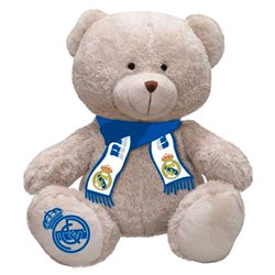 Peluche Osito Bufanda Real Madrid 20cm