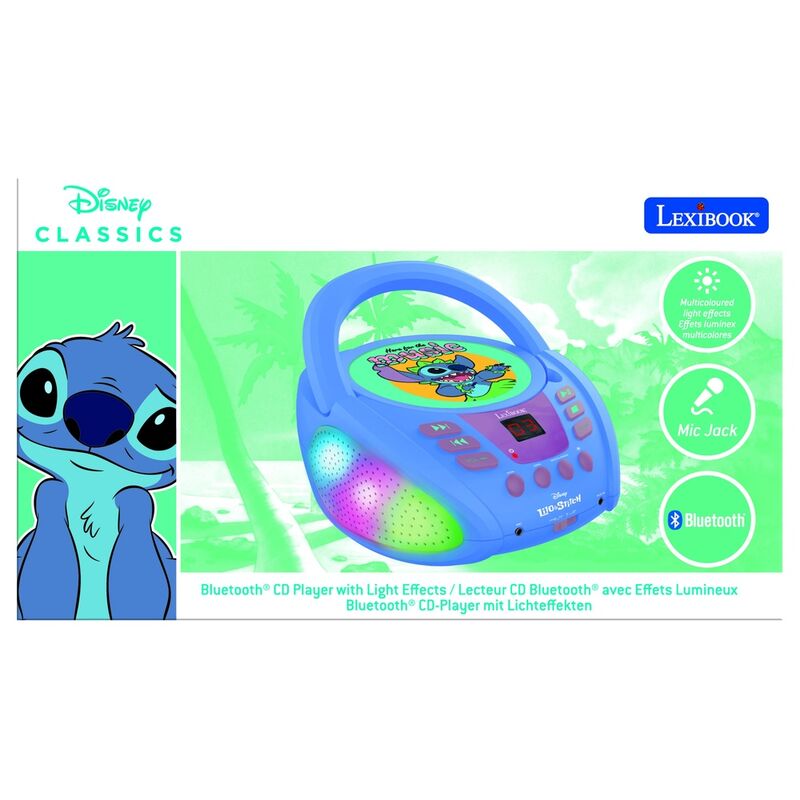 Reproductor de CD Stitch Disney