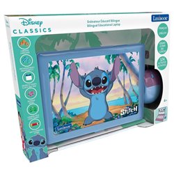 Ordenador bilingue portatil educativo Stitch Disney