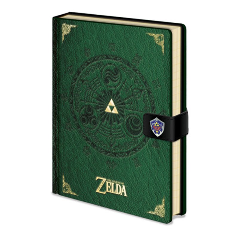 PYRAMID The Legend Of Zelda cuaderno y block A5 Verde