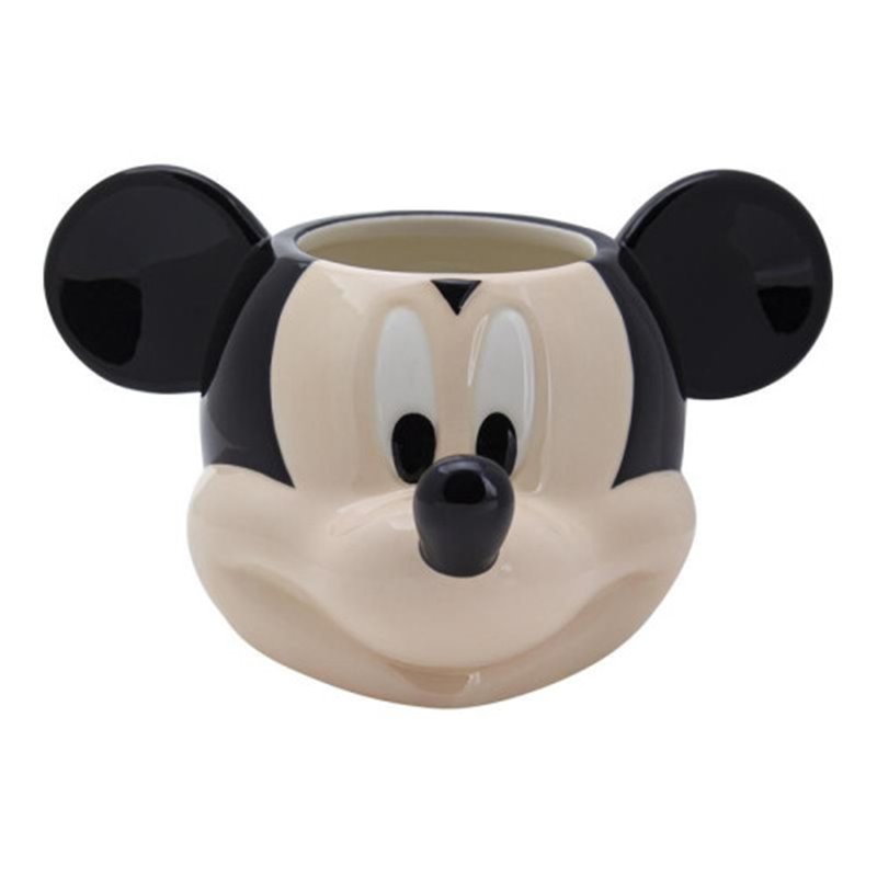 Paladone Mickey Shaped Mug tazón Negro, Crema de color Universal 1 pieza(s)