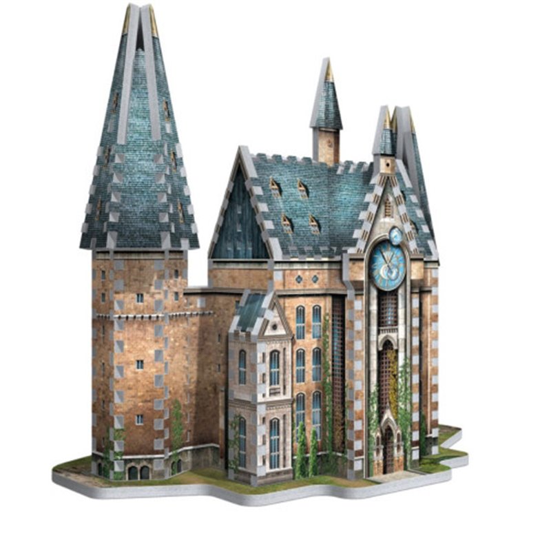 PUZZLE 3D HARRY POTTER HOGWARTS TORRE DEL RELOJ WREBBIT W3D-1013