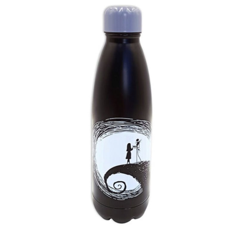 BOTELLA METÁLICA JACK Y SALLY EN FRENTE DE LA LUNA 500 ML HALF MOON BAY WTRBDC20