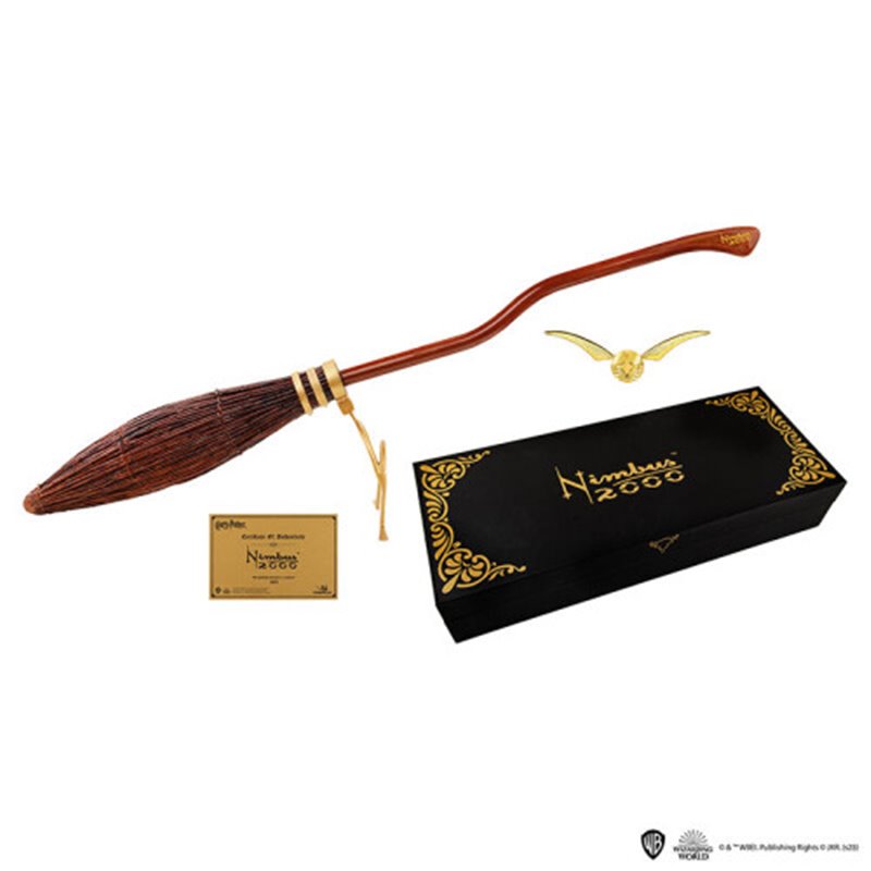 MINI RÉPLICA ESCOBA NIMBUS 2000 CINEREPLICAS CR2902