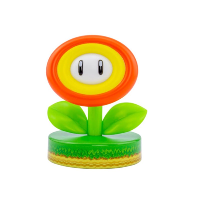 LÁMPARA ICONS FIRE FLOWER SUPER MARIO 12 CM PALADONE PP6362NNV2