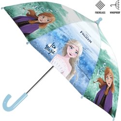 FROZEN PARAGUAS MANUAL TEXTIL 66 CM