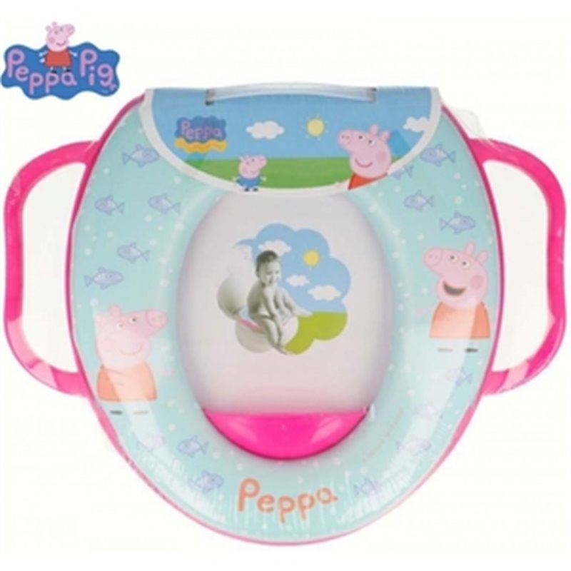 PEPPA PIG REDUCTOR WC CON ASAS