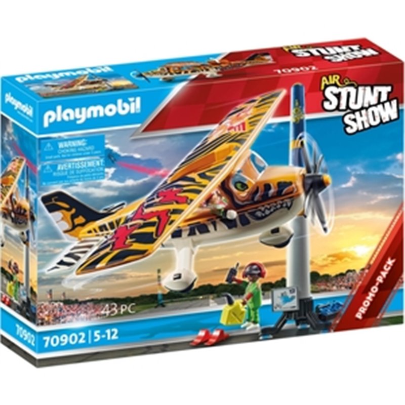 PLAYMOBIL STUNTSHOW AVIONETA TIGER