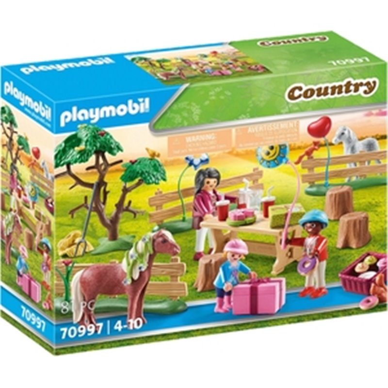 PLAYMOBIL COUNTRY FIESTA CUMPLEAÑ.GRANJA