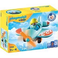 PLAYMOBIL 1.2.3 AVIÓN