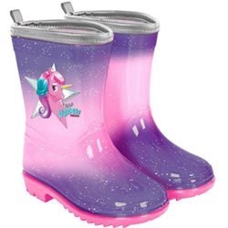 UNICORNIO BOTAS DE AGUA 5 TALLAS SURTIDAS 22-31