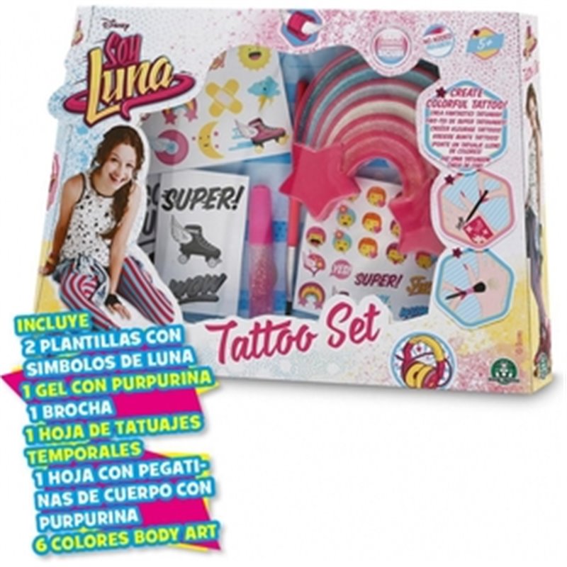 SOY LUNA SET TATTO 28X19