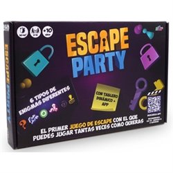 ESCAPE PARTY JUEGO ESCAPE ROOM APP+10AÑO