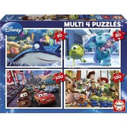 DISNEY-PIXAR MULTIPUZZLE 50-80-100-150