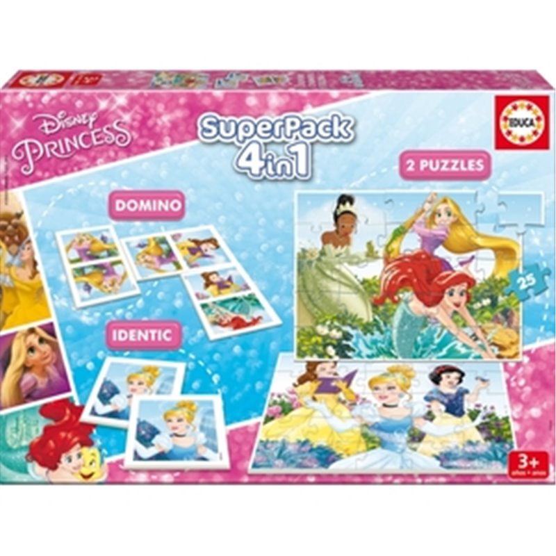 PRINCESAS DISNEY SUPERPACK 4 JUEGOS