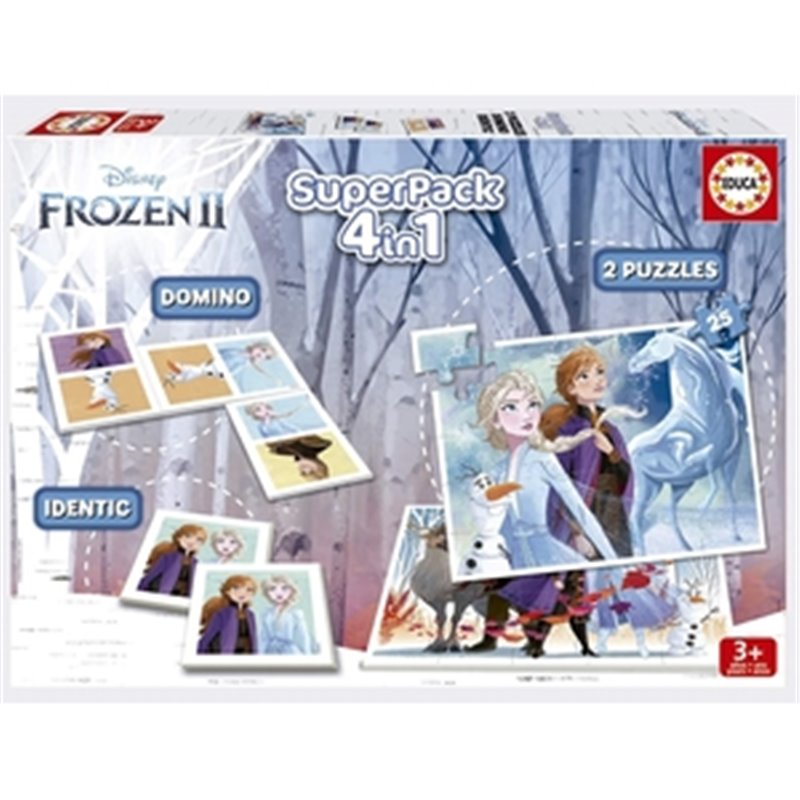 FROZEN SUPERPACK 4 JUEGOS EN 1