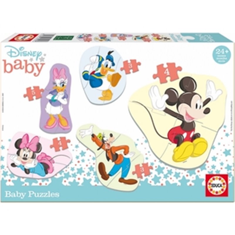 DISNEY PUZZLE BABY MICKEY FRIENDS 24M